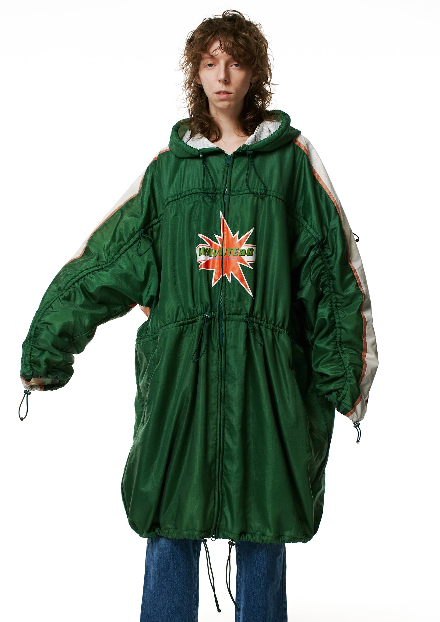 HOT AIR BALLOON COAT / GREEN