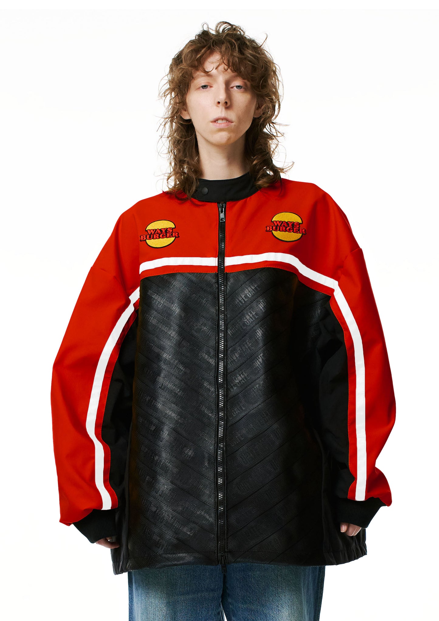 SEATBELT RACING JACKET/ RED