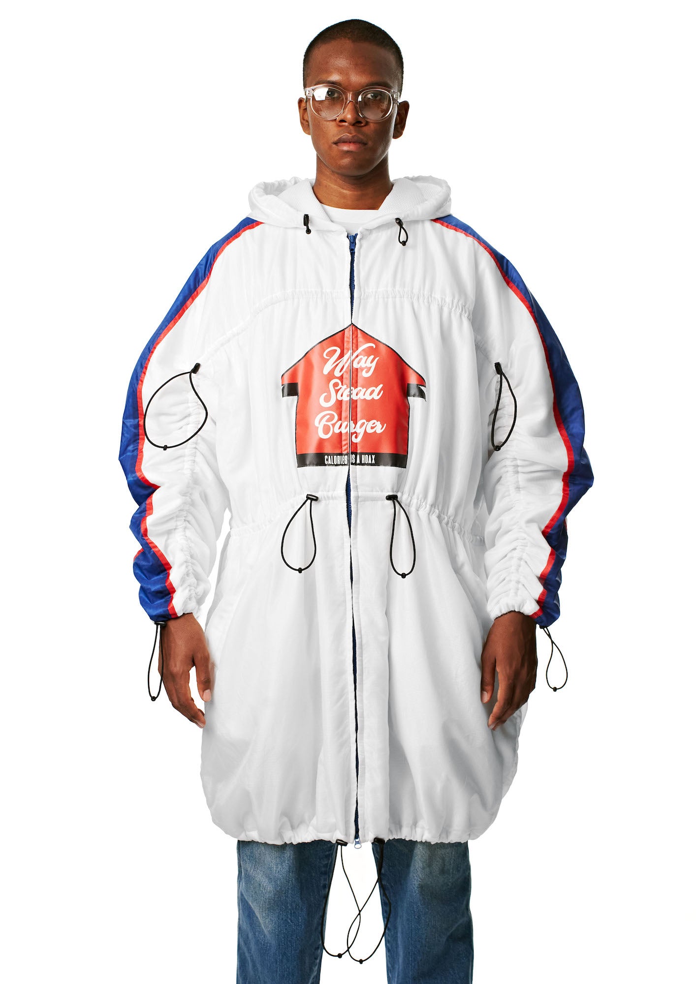 HOT AIR BALLOON COAT / WHITE