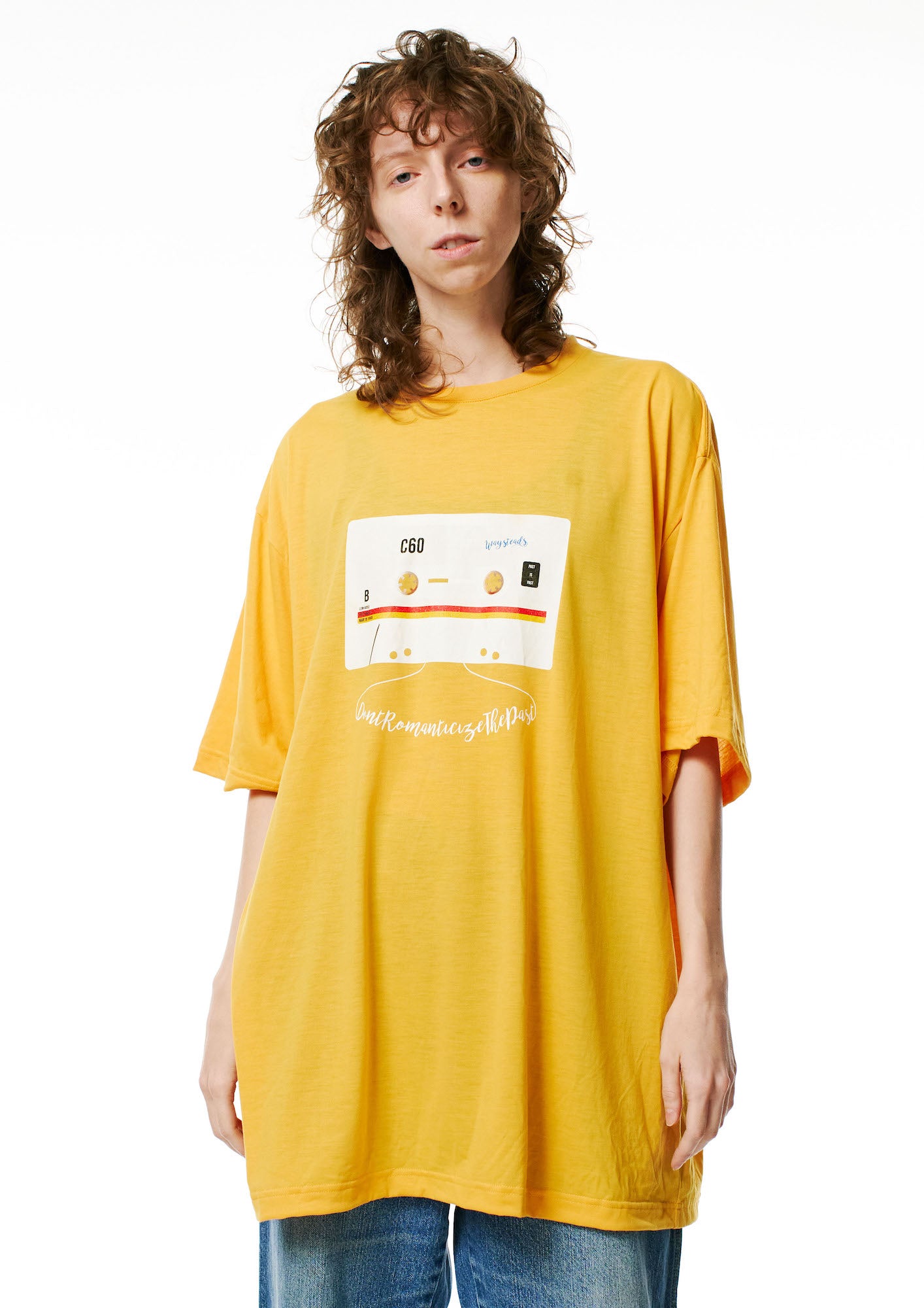 PLASTIC BOTTLE T-SHIRT / DON'T ROMANTICIZE THE PAST