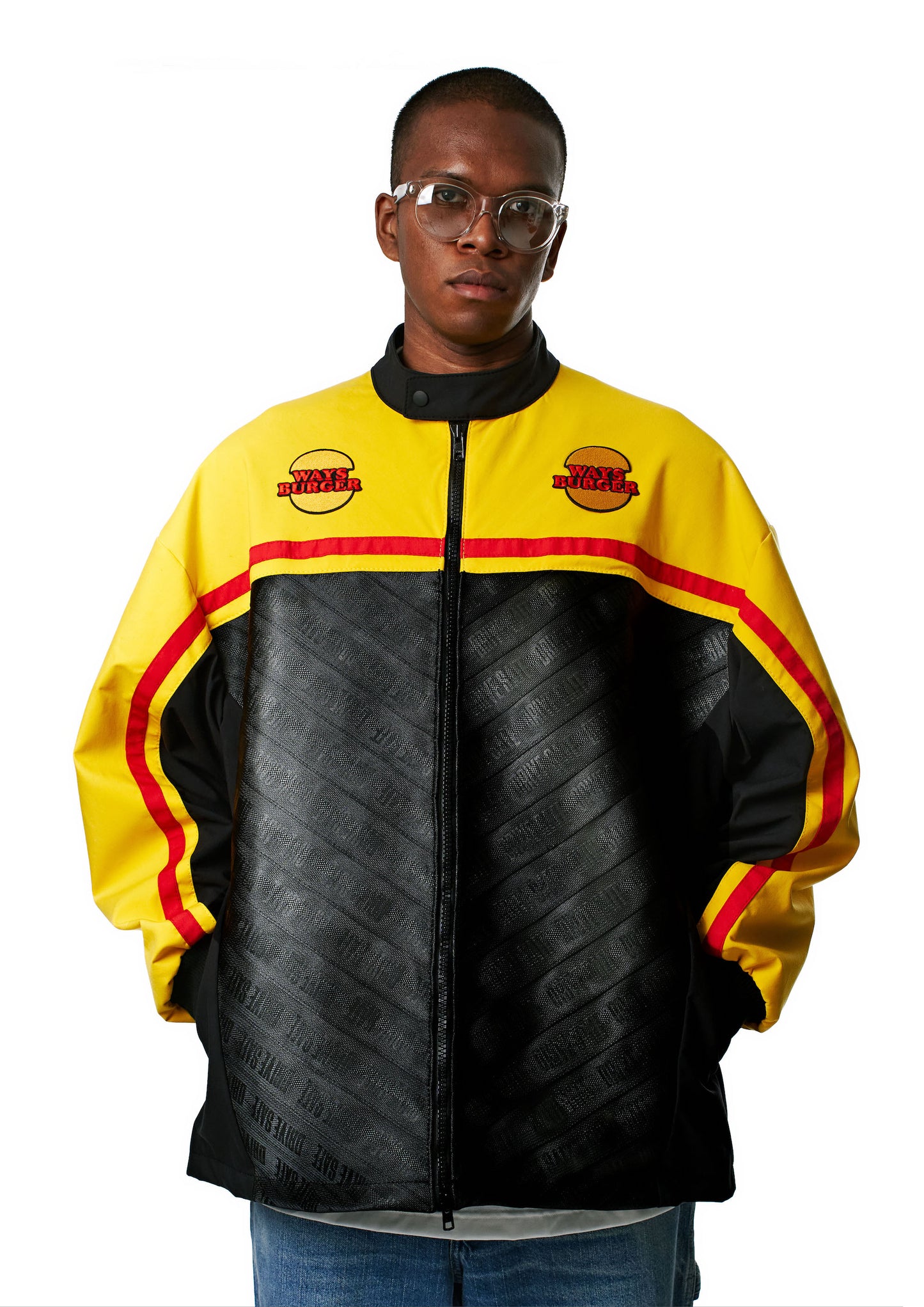 SEATBELT RACING JACKET / YELLOW