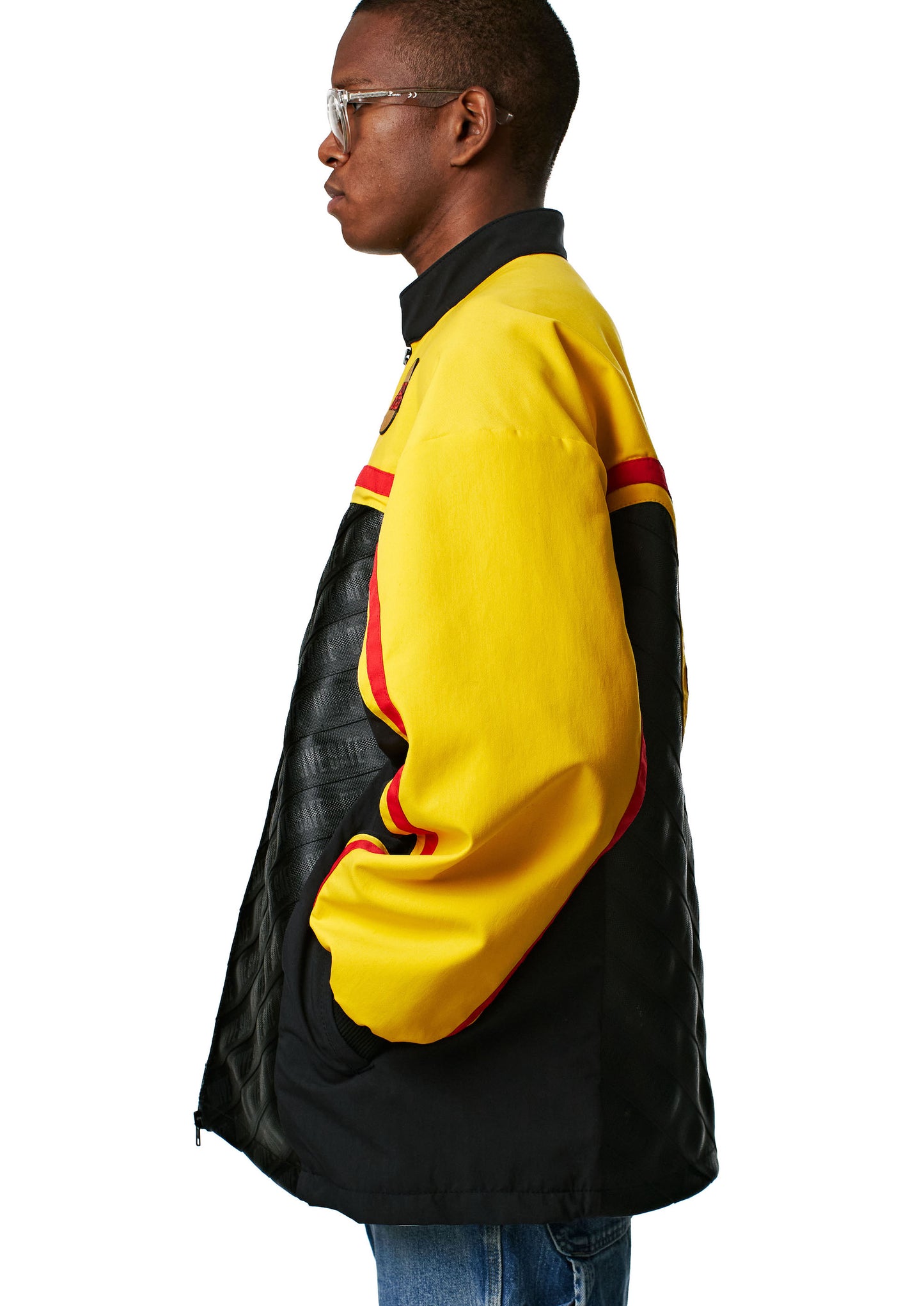 SEATBELT RACING JACKET / YELLOW