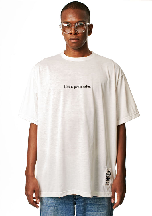 PLASTIC BOTTLE T-SHIRT / PRETENDER