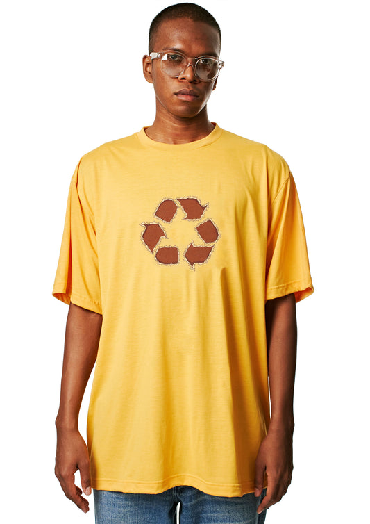 PLASTIC BOTTLE T-SHIRT / RIPPED SYMBOL